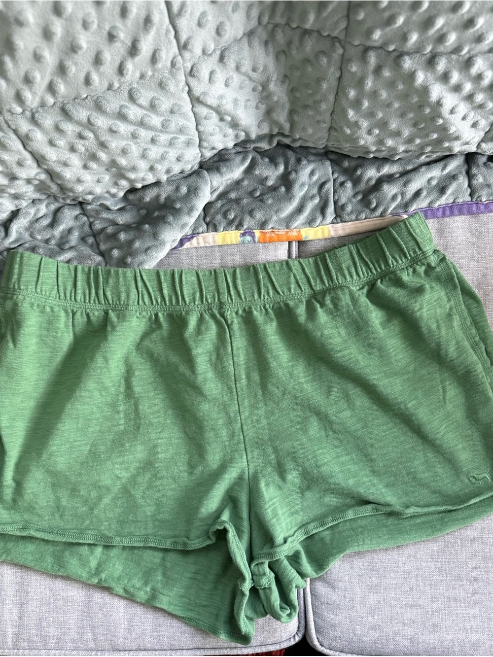 PINK Victoria's Secret Green Lounge Shorts